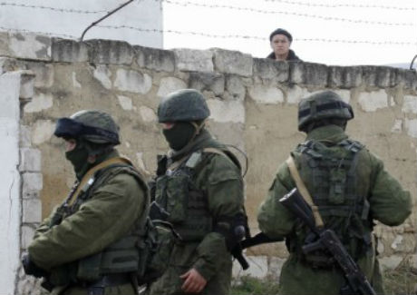 Russian troops take over Ukraine's Crimea