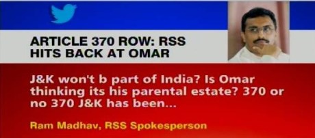 Omar and Article 370