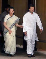 Sonia Gandhi + Rahul Gandhi