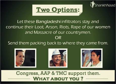 Bangladeshi infiltrators into India