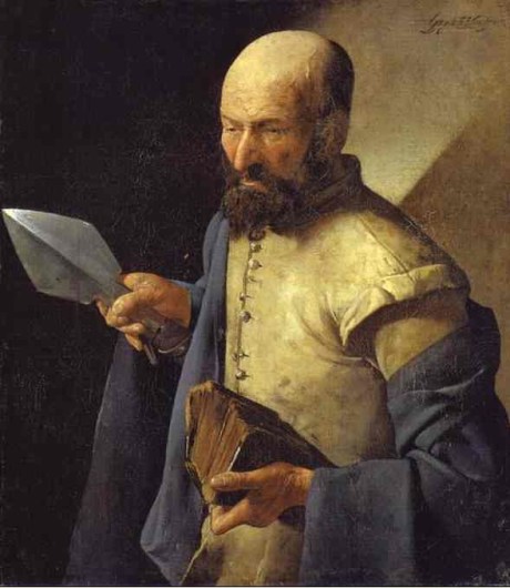 St Thomas by Georges de la Tour (1625-30)