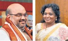 Amit Shah & Tamilisai Soundararajan