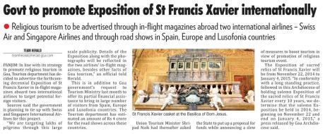 Deccan Herald Newspaper, Goa