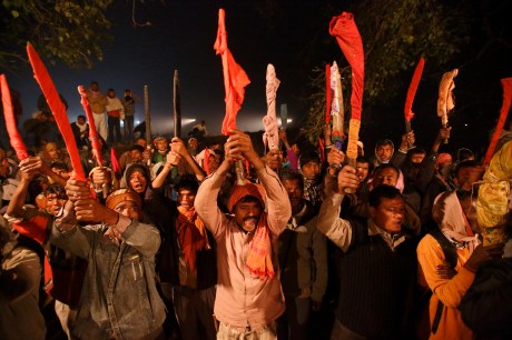 Butchers at the Gadhimai Mela