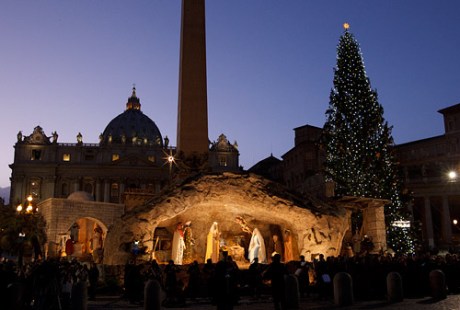 Nativity Display Vatican 2014