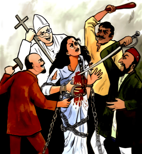 Hindus under attack.