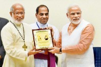 George Alencherry, Kuriakose Bharanikulangara & Narendra Modi