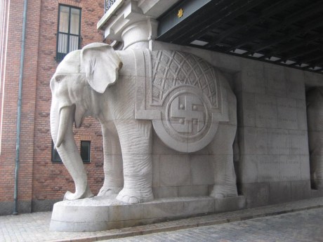 Swastika Elephant Gate, Carlsberg Brewery, Copenhagen
