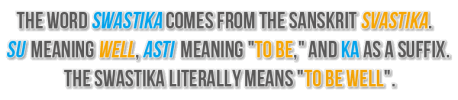 Swastika Sanskrit Etymology