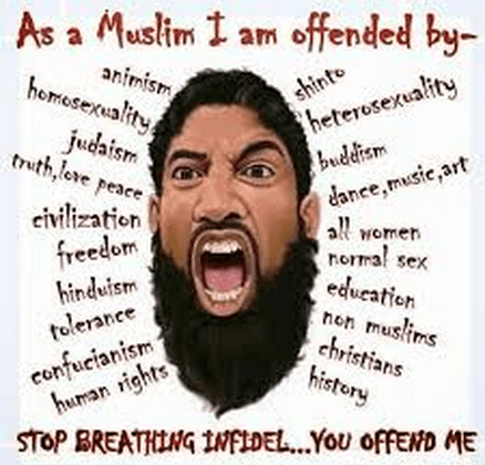 Offended Muslim