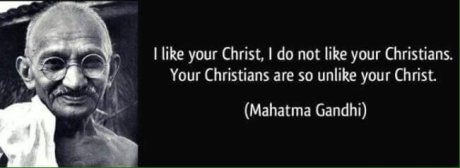 Gandhi's view of Christians