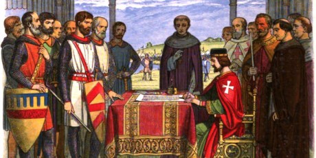 John signs the Great Charter
