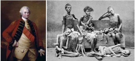 Robert Clive and famine victims across India