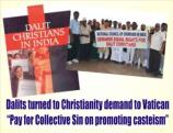 Dalit Christians demand equal rights in Churches