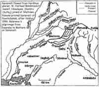 Ghaggar Hakra River Map