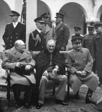 Churchill, Roosevelt & Stalin at Yalta