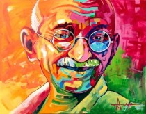M.K. Gandhi
