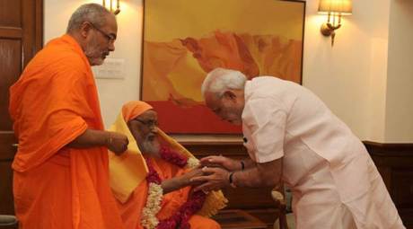 Swami Dayananda & Narendra Modi (2015) Swami Dayananda & Narendra Modi