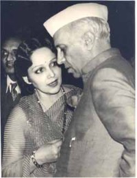 Devika Rani & Jawaharlal Nehru
