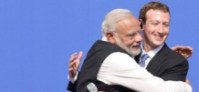 Narendra Modi & Mark Zuckerberg