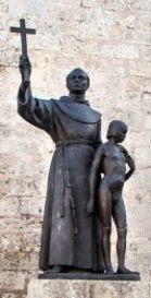 Junipero Serra & Native American Boy