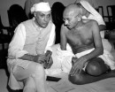 Nehru + Gandhi in 1942