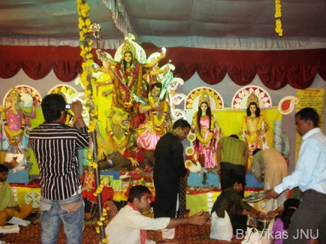 Durga Puja at JNU