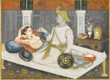 Tipu with his mistress.