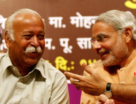 Mohan Bhagwat & Narendra Modi