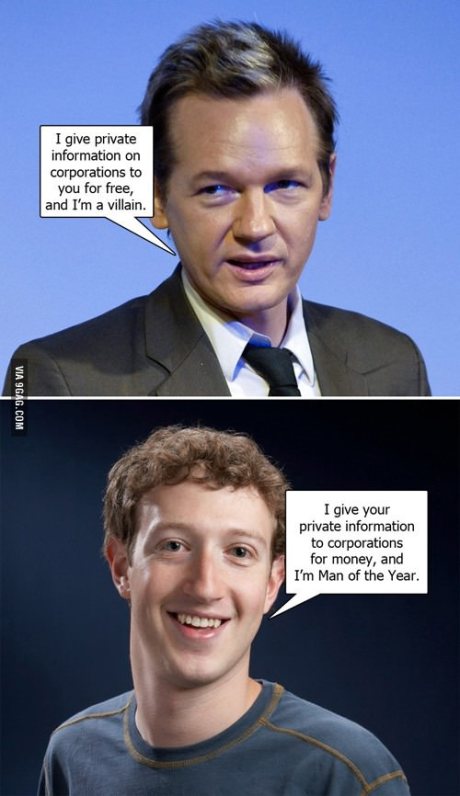  Julian Assange vs Mark Zuckerberg 
