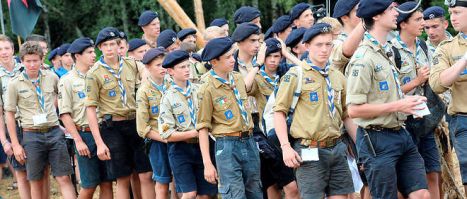 French Boy Scouts