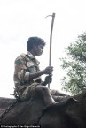 Mahout with a homemade ankush