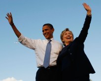 Barack Obama & Hillary Clinton