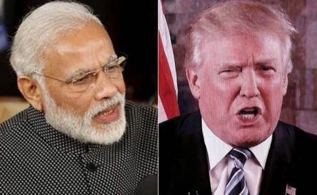 Narendra Modi & Donald Trump Narendra Modi & Donald Trump