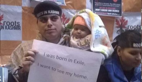 Kashmiri Pandit protest in New Delhi in August 2016