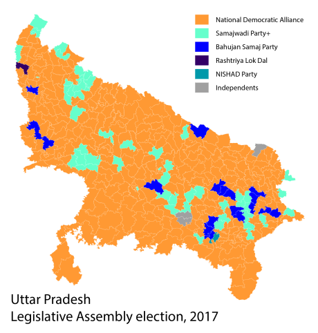 Uttar Pradesh election results (2017)