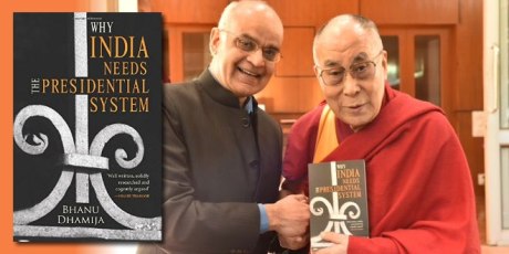 Bhanu Dhamija & Dalai Lama