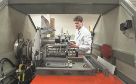 Carbon dating machine at Oxford University