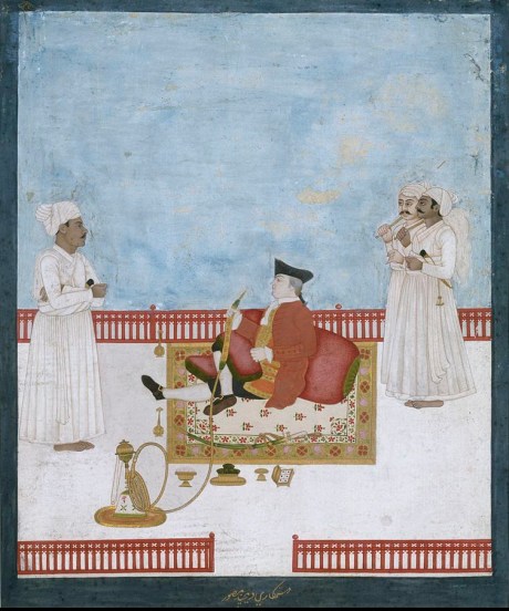 East India Company official with his dubashi