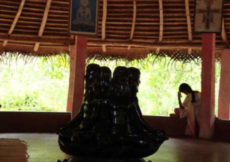 Jesus in yogic asana