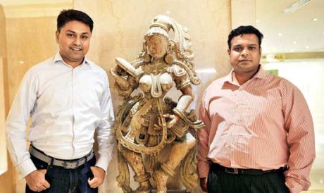 Anuraag Saxena and Vijay Kumar of the India Pride Project Anuraag Saxena and Vijay Kumar