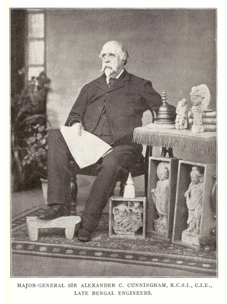 Alexander Cunningham of the Archaeological Survey of India