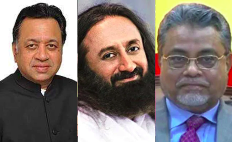 Mediators: Justice Kalifulla, Sri Ravi Shankar & Senior Advocate Sriram Panchu Mediators: Kalifulla, Sri Ravi Shankar & Sriram Panchu