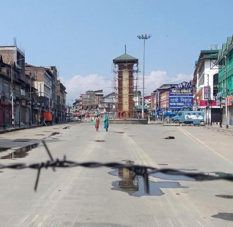 Lal Chowk, Srinagar, 8 August 2019 Lal Chowk, Srinagar, Kashmir