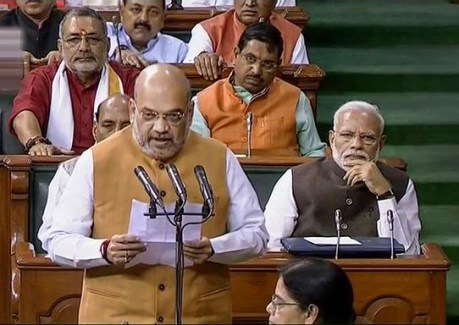 PM Narendra Modi & MHA Amit Shah in Parliament Amit Shah & Narendra Modi