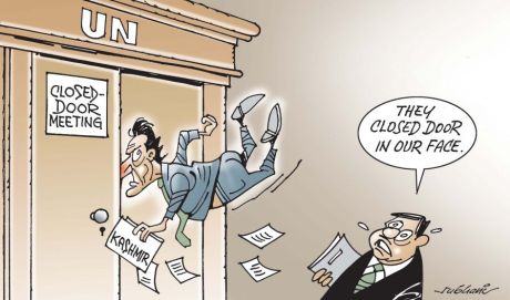 UN Kashmir Cartoon