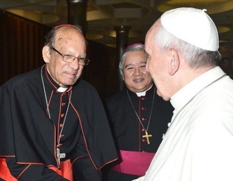Pope Francis & Oswald Cardinal Gracias