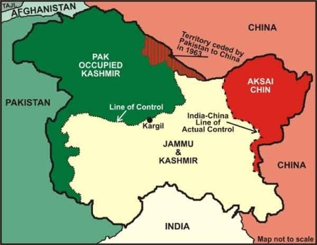 Jammu & Kashmir Map