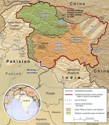 Jammu & Kashmir Map