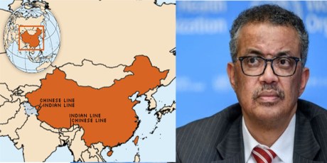 WHO map shows parts of Ladakh as Chinese territory!